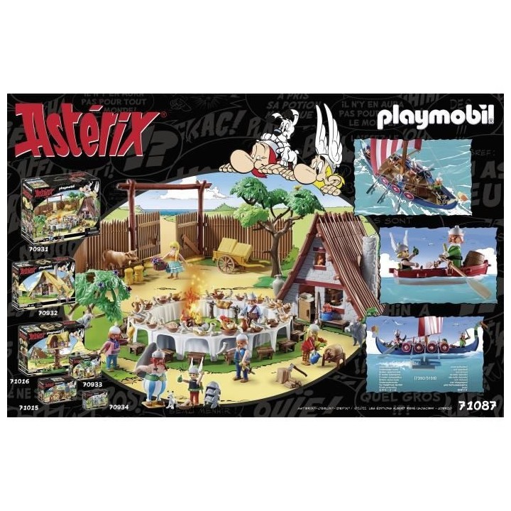 PLAYMOBIL - 71087 - Calendrier de l'Avent Astérix et les Pirates