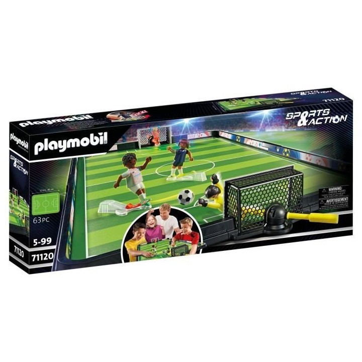 PLAYMOBIL - 71120 - Stade de football