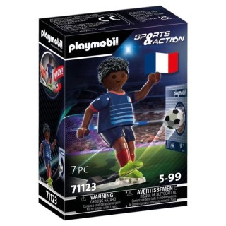 PLAYMOBIL - 71123 - Joueur de football Français