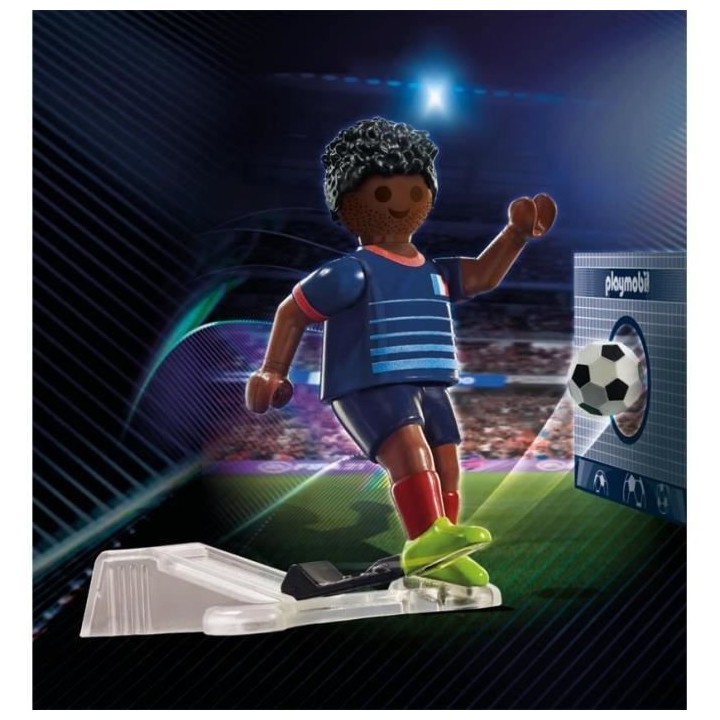 PLAYMOBIL - 71123 - Joueur de football Français