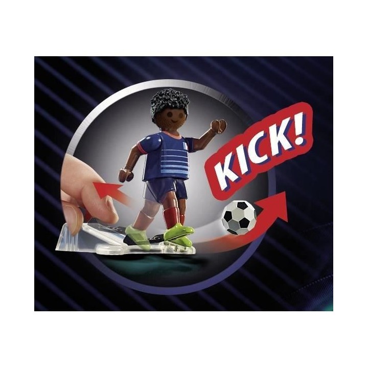 PLAYMOBIL - 71123 - Joueur de football Français
