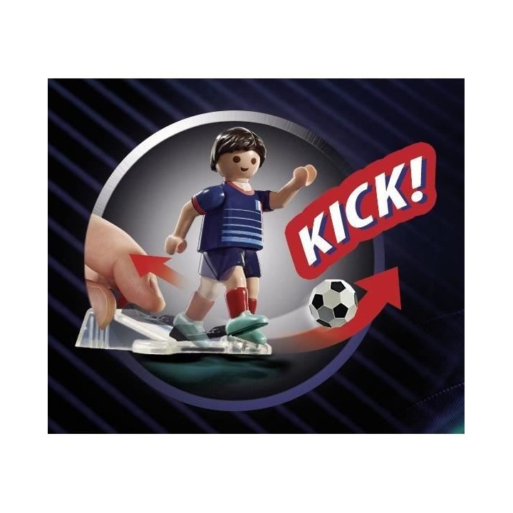 PLAYMOBIL - 71124 - Joueur de football Français B
