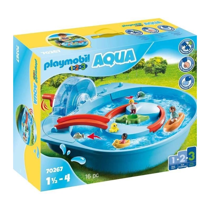 PLAYMOBIL 1.2.3 - 70267 - Parc aquatique