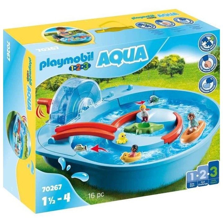 PLAYMOBIL 1.2.3 - 70267 - Parc aquatique