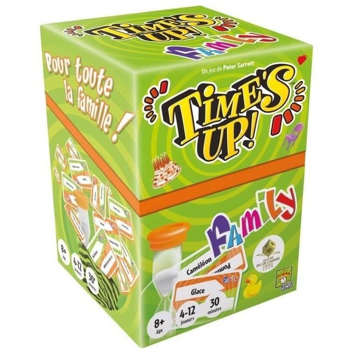 Repos Production | Time's Up! : Family - Version Verte | Jeu de socié