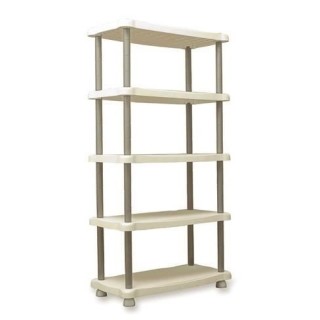 PLASTIKEN Etagere 5 plateaux grande largeur - supporte 30KG par platea