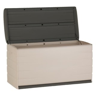 PLASTIKEN Coffre 350L Intérieur/Extérieur Fonctionnel et Esthétique