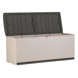 PLASTIKEN Coffre 450L Intérieur/Extérieur Fonctionnel et Esthétique