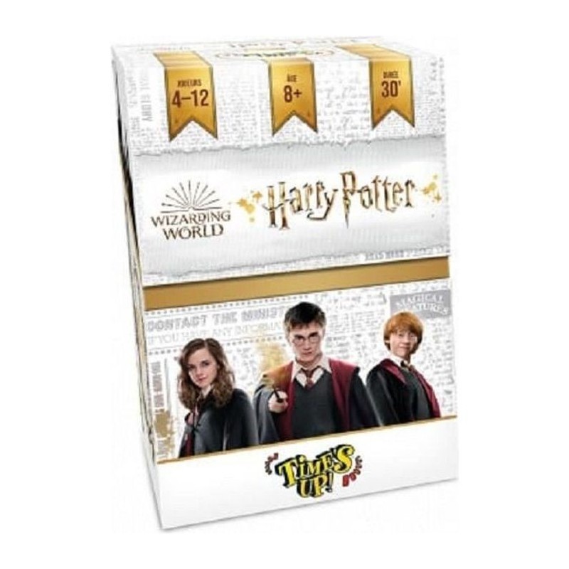 Repos Production | Time's Up! : Harry Potter | Jeu de société | a partir de 8 ans | 4 a 12 joueurs | 30 minutes