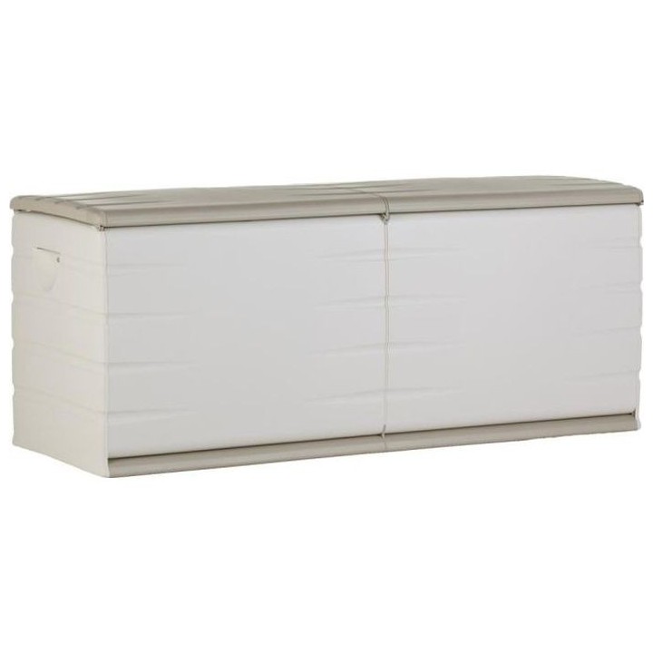 PLASTIKEN Coffre 450L Intérieur/Extérieur Fonctionnel et Esthétique