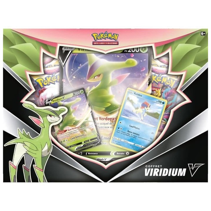 Pokémon Coffret Viridium V 2 2022 | Age: 6+| Nombre de joueurs: 1-2 |