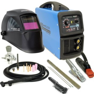 AWELCO Poste a souder Inverter MMA / TIG avec cagoule de soudure