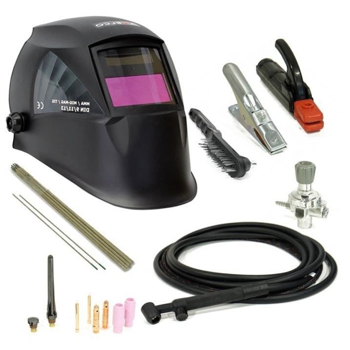 AWELCO Poste a souder Inverter MMA / TIG avec cagoule de soudure