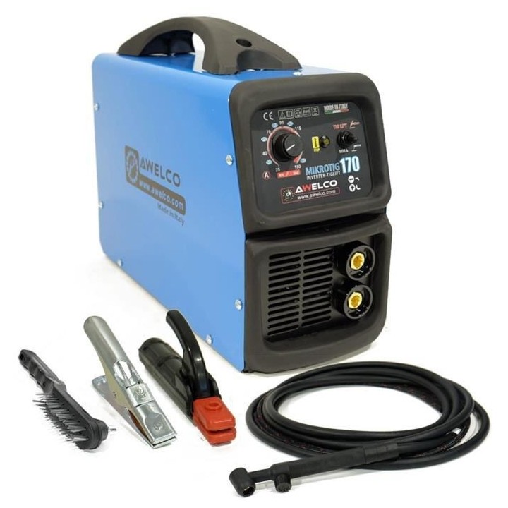 AWELCO Poste a souder Inverter MMA / TIG avec cagoule de soudure