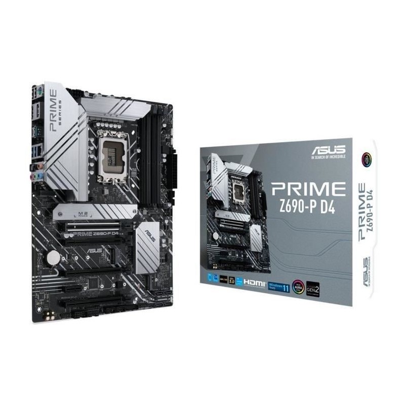 Carte Mere - ASUS - PRIME Z690-P D4 - (90MB18P0-M0EAY0)