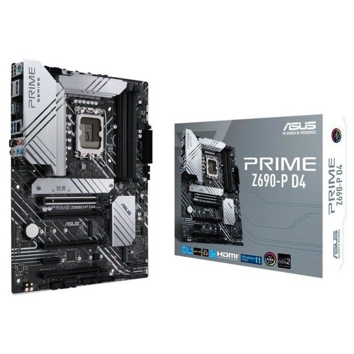 Carte Mere - ASUS - PRIME Z690-P D4 - (90MB18P0-M0EAY0)