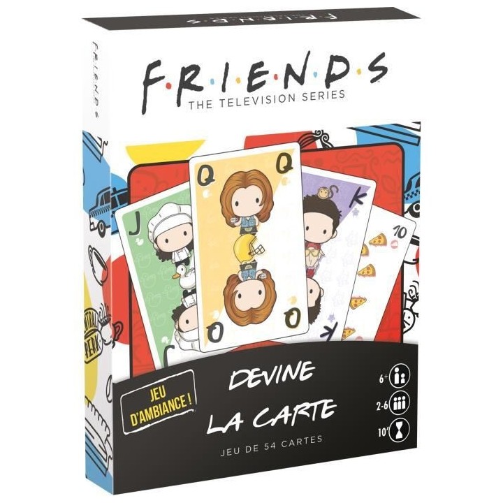 Guess The Card : Friends FR | Age: 6+| Nombre de joueurs: 2-6
