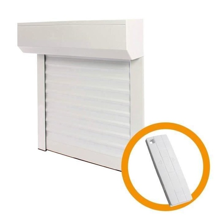 Volet roulant H150 cm x L155 cm Aluminium recoupable en largeur et hau