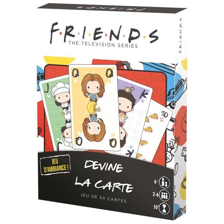 Guess The Card : Friends FR | Age: 6+| Nombre de joueurs: 2-6