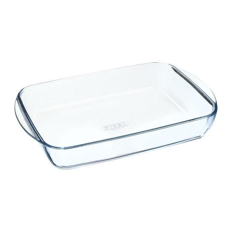 Plat rectangulaire en verre Pyrex 350 mm