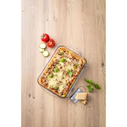 Plat rectangulaire en verre Pyrex 350 mm