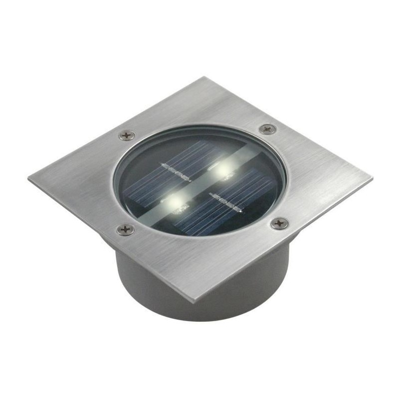 Ranex Lampe solaire carrée 0,12 W Argenté 5000.198