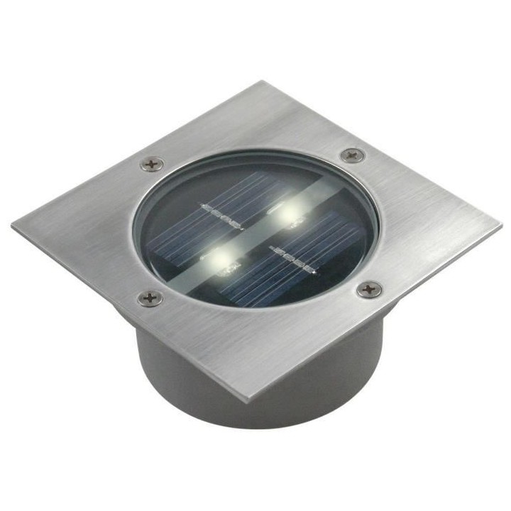 Ranex Lampe solaire carrée 0,12 W Argenté 5000.198