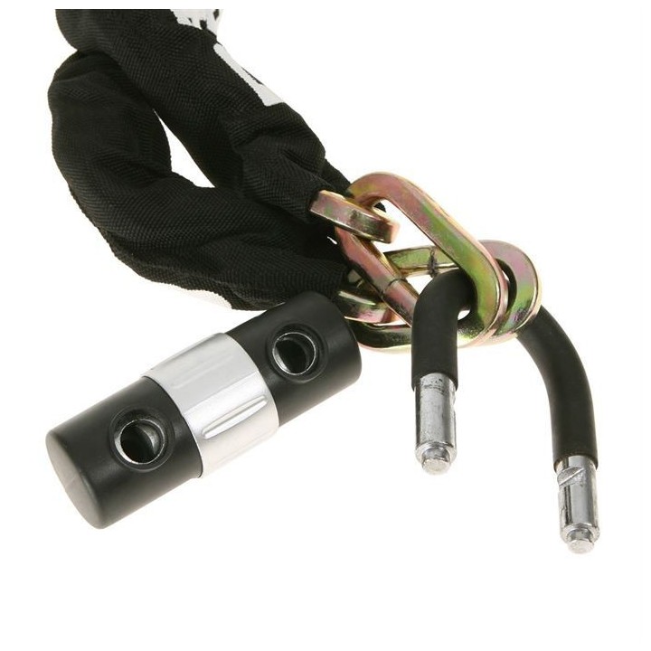 RAPTOR Chaîne Antivol moto 1.20m + cadenas