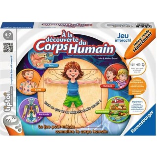 tiptoi - A la découverte du corps humain - Ravensburger - Jeu électr