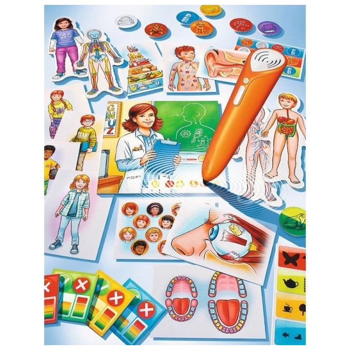 tiptoi - A la découverte du corps humain - Ravensburger - Jeu électr