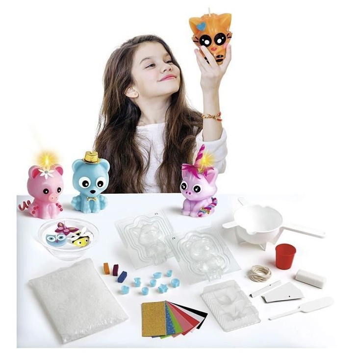 Bougies maxi - Ravensburger - Coffret complet Loisirs Créatifs enfant