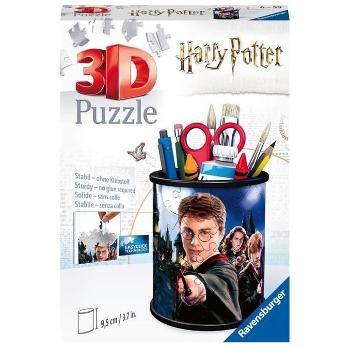 HARRY POTTER Puzzle 3D Pot a crayons - Ravensburger - Puzzle 3D enfant