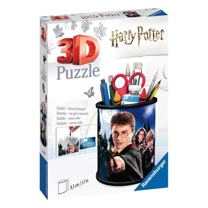 HARRY POTTER Puzzle 3D Pot a crayons - Ravensburger - Puzzle 3D enfant