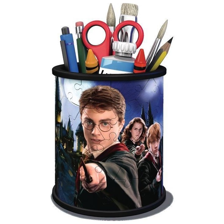 HARRY POTTER Puzzle 3D Pot a crayons - Ravensburger - Puzzle 3D enfant