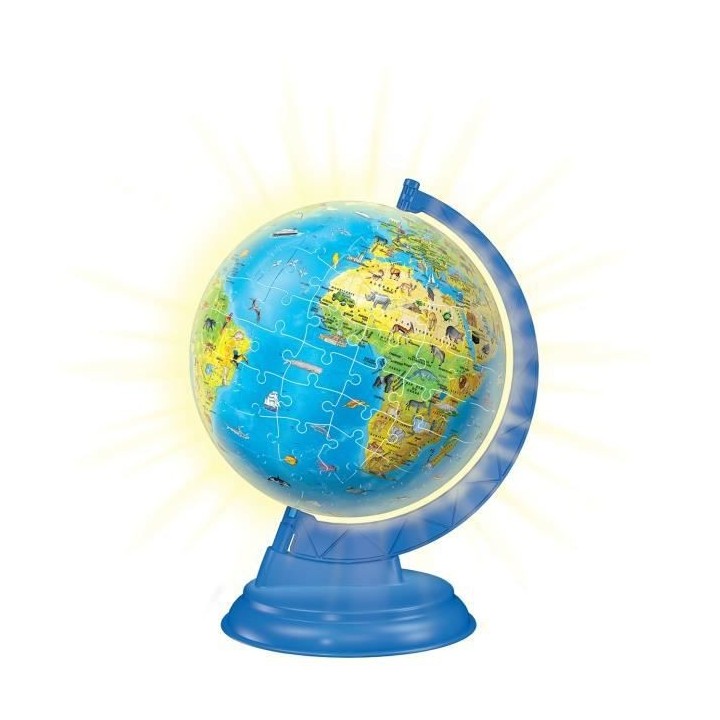 Ravensburger - Puzzle 3d Globe Lumineux
