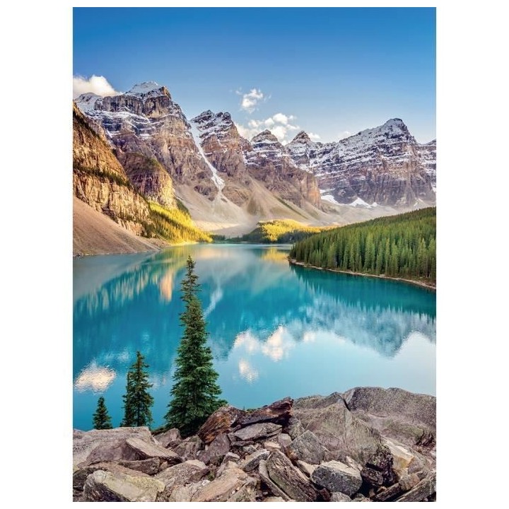 Puzzle 2x500 pieces - Plage et montagnes - Puzzle adultes Ravensburger