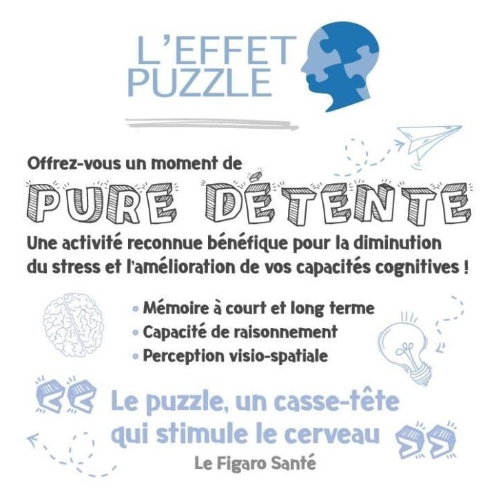 Puzzle 2x500 pieces - Plage et montagnes - Puzzle adultes Ravensburger