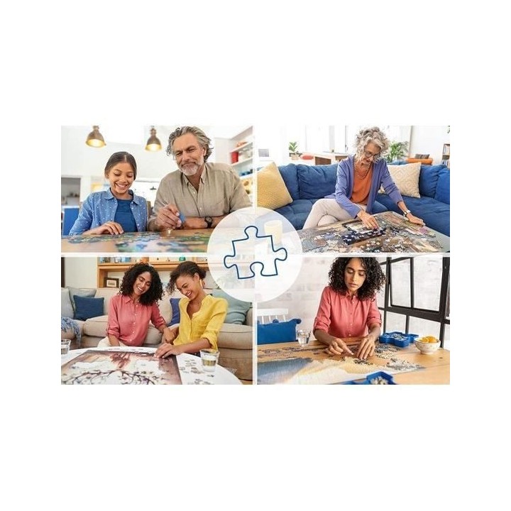 Puzzle 2x500 pieces - En visite a Paris - Puzzle adultes Ravensburger