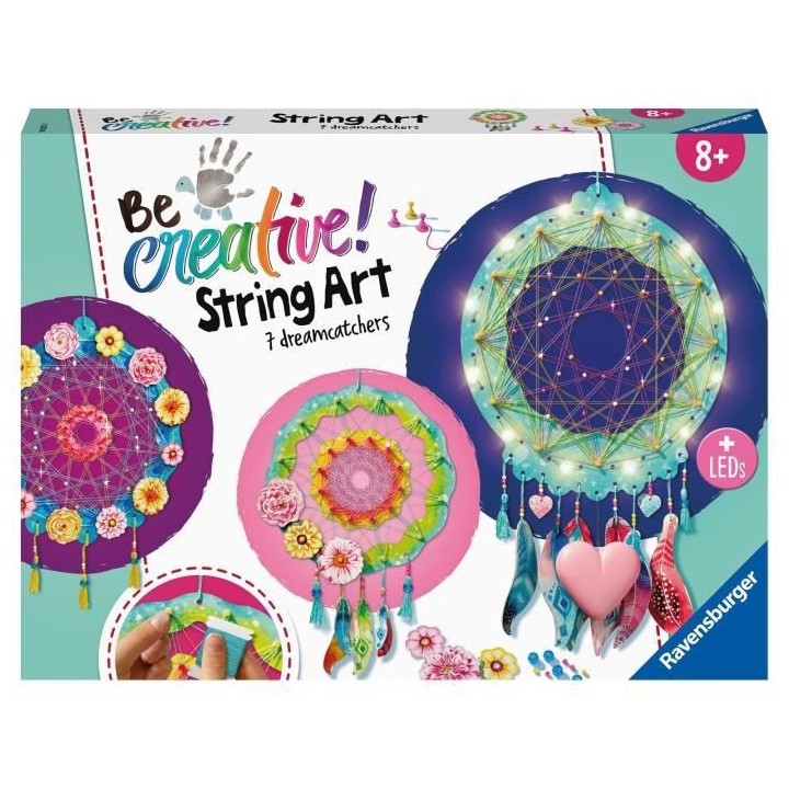 Ravensburger - String Art Dreamcatchers - 4005556182350 - A partir de