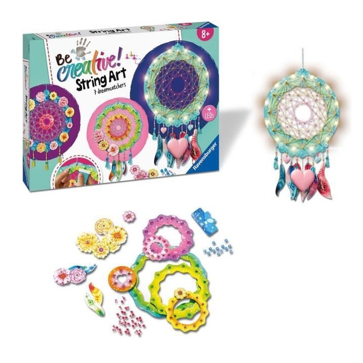 Ravensburger - String Art Dreamcatchers - 4005556182350 - A partir de