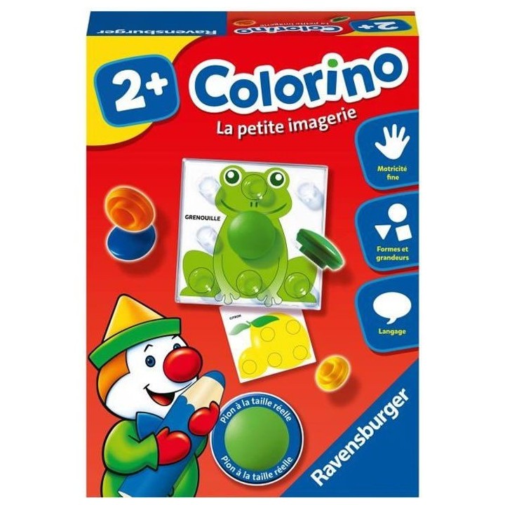 Colorino La petite imagerie - Jeu éducatif - Apprentissage des couleu