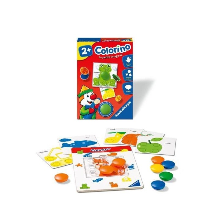 Colorino La petite imagerie - Jeu éducatif - Apprentissage des couleu