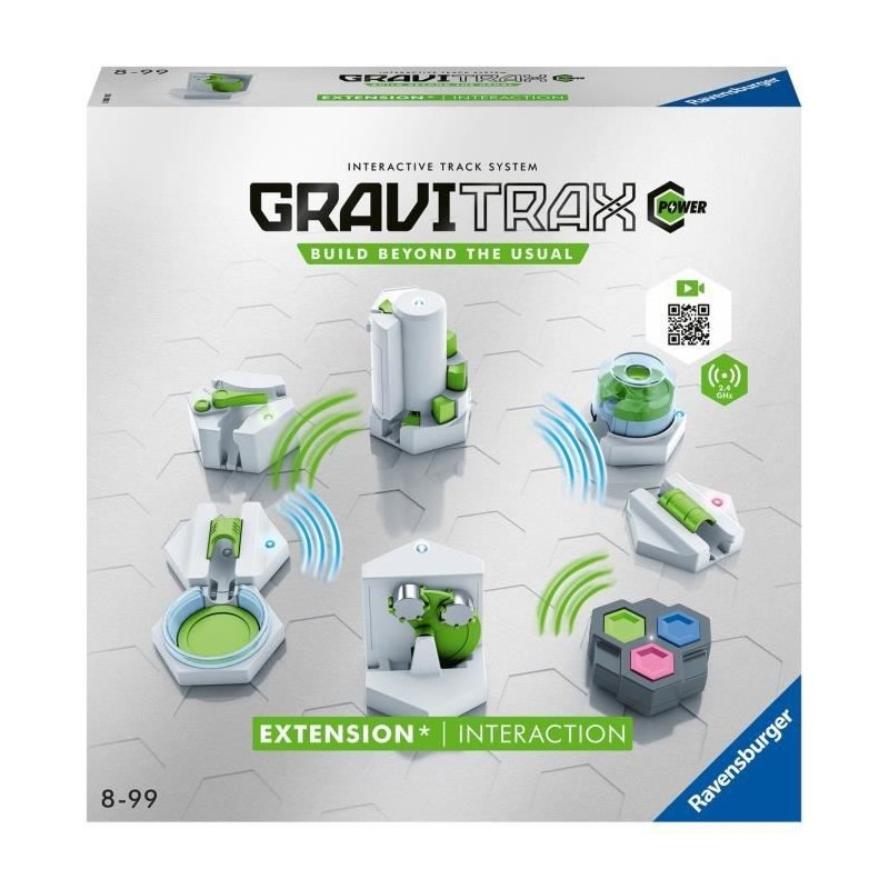 Ravensburger - Gravitrax Power Set d'extension Interaction - 4005556261888 - A partir de 8 ans