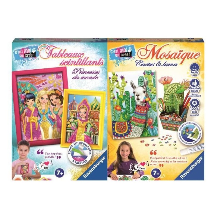 Tableaux Scintillants et Mosaique - RAVENSBURGER - 4005556850044 - A p