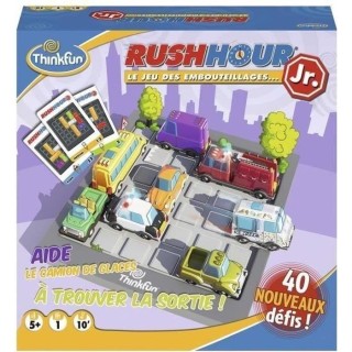 Rush Hour Junior - Ravensburger - Casse-tete Think Fun - 40 défis 4 n