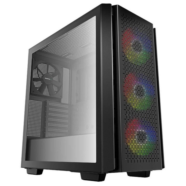 DEEPCOOL - CG560 - Boîtier PC - Moyen Tour - Noir (R-CG560-BKAAE4-G-1