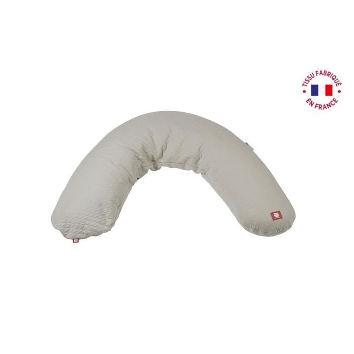 BEABA Coussin d'allaitement Big Flopsy Fleur de coton - Lin