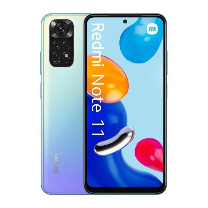 XIAOMI Redmi Note 11 64Go 4G Azur Céleste