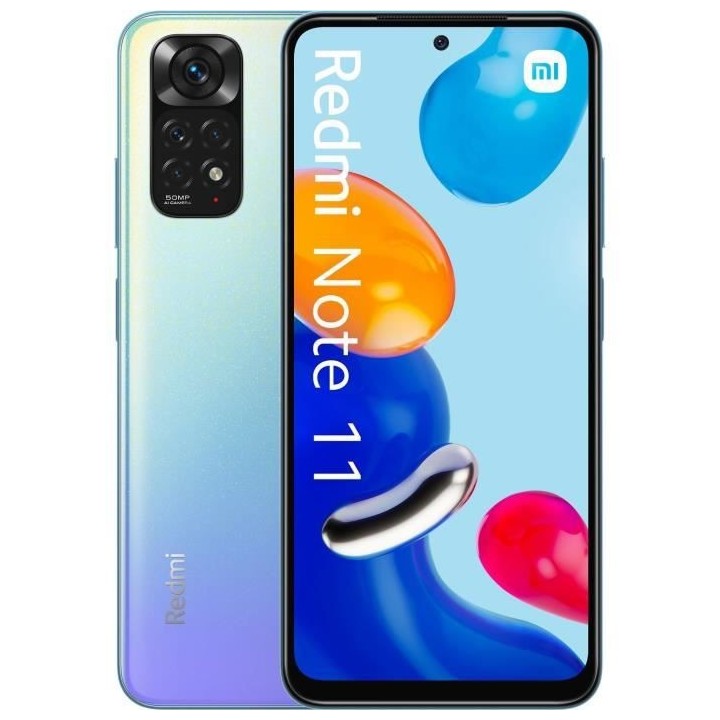 XIAOMI Redmi Note 11 64Go 4G Azur Céleste