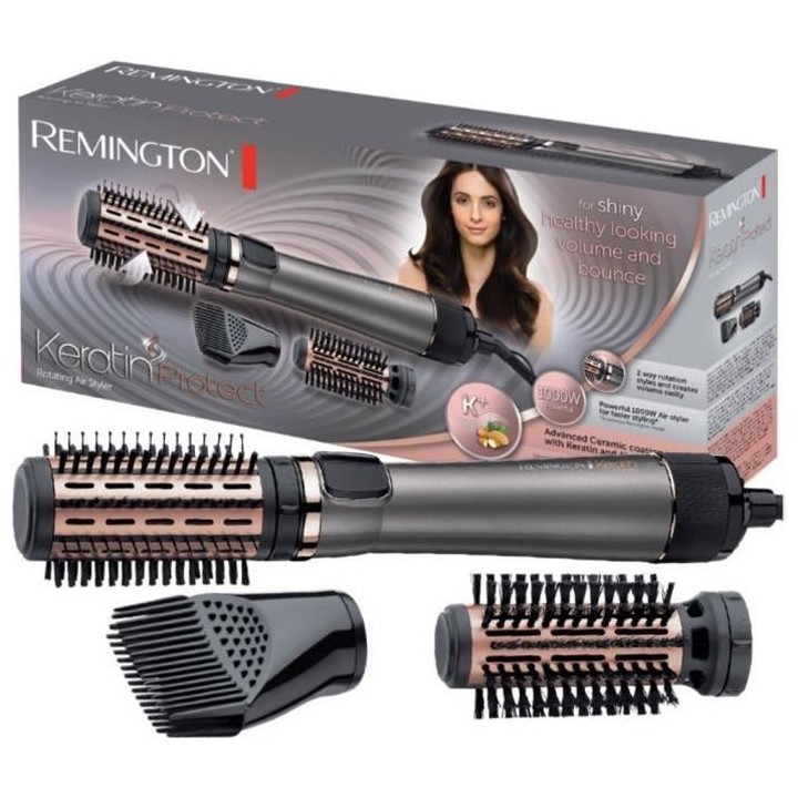 Remington AS8810 Brosse Cheveux Rotative Soufflante Chauffante Volume
